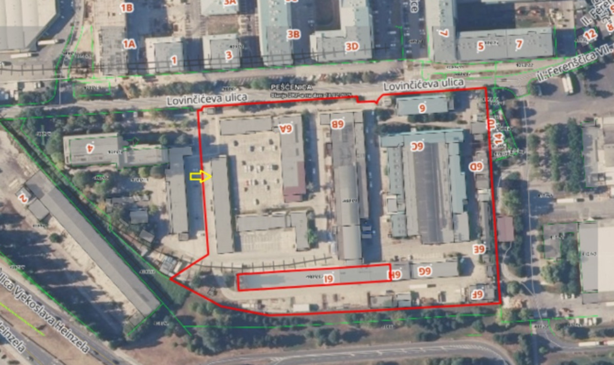 radionice i skladišta, Zagreb