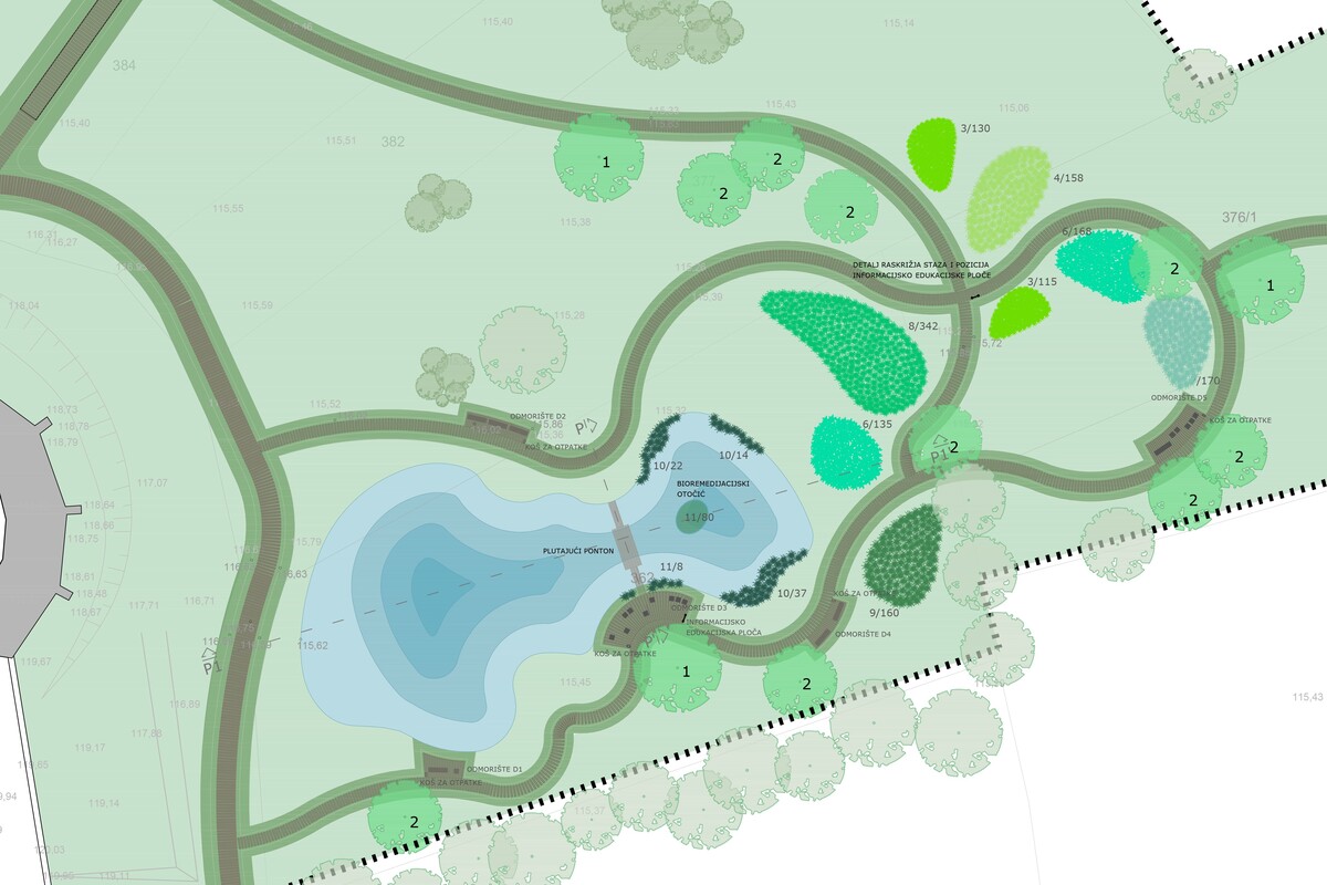 Krajobrazni projekt Stari grad