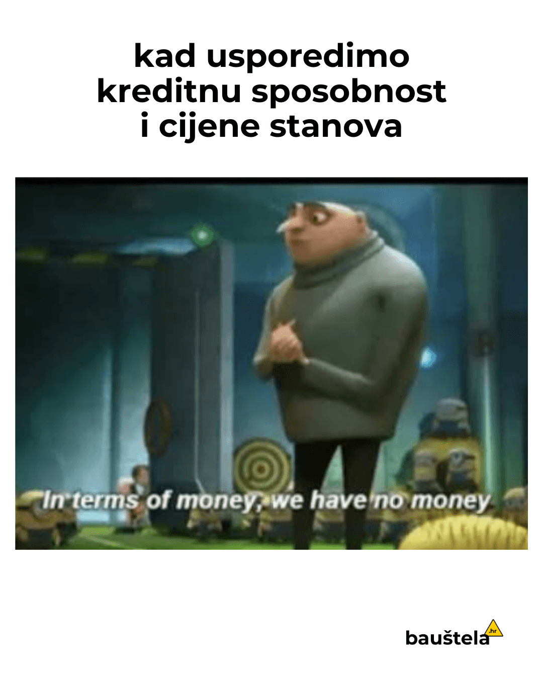 bauštela kredit meme