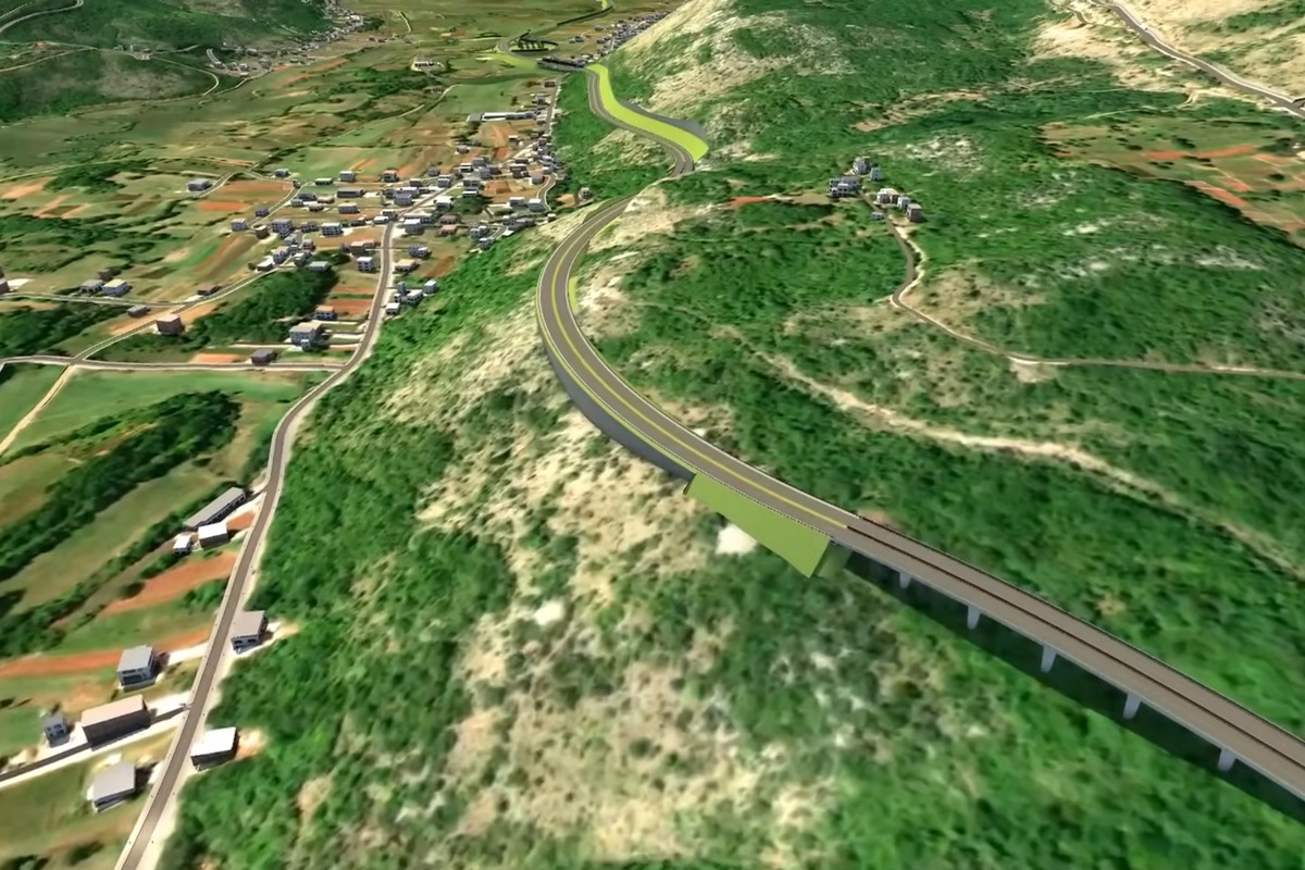 brza cesta Mostar-Široki brijeg-Grude-RH