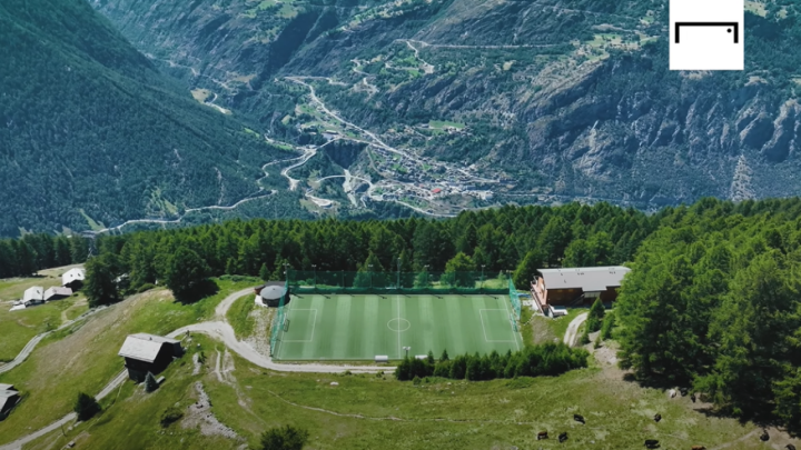 Foto: Najviše nogometno igralište u Europi, uzdiže se na 2.000 metara
