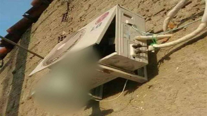 Foto: Kada ljetne vrućine potaknu majstora na svakakve improvizacije