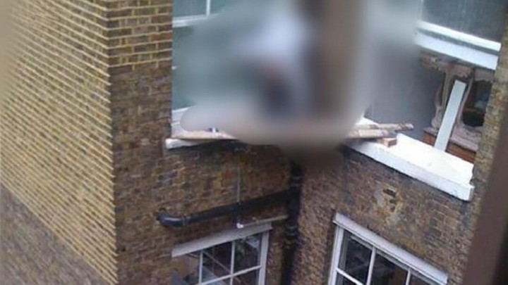 Foto: Opasno bojenje prozora ili kada je majstor super heroj