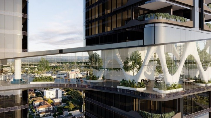 Ovo bi trebao biti najviši neboder u Australiji, imat će stakleni panoramski most na 22. katu