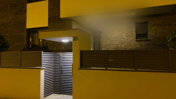 Foto: Svijetlo pred ulazom je neizostavan detalj, ovo je decentno i elegantno rješenje