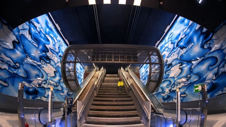 Umjetnost u podzemlju: Ovako izgleda metro u Napulju koji je dobio prestižnu arhitektonsku nagradu