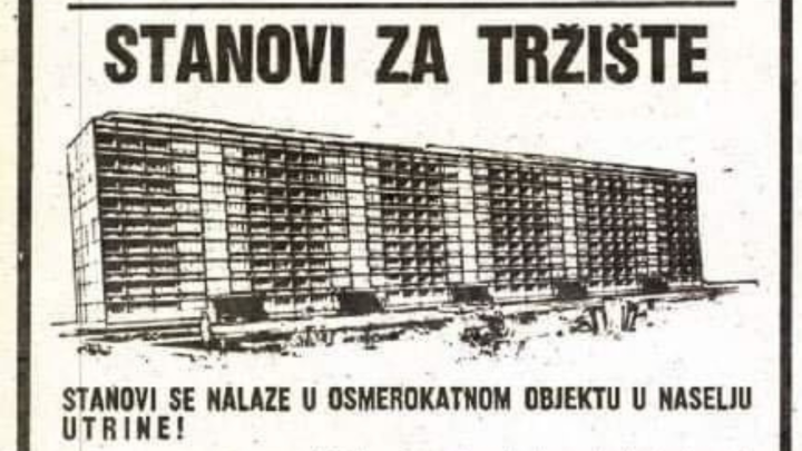 Foto: Oglas za stanove u Zagrebu iz 1970-ih, pogledajte kako su se tada kretale cijene