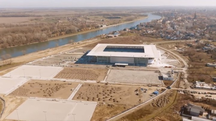 Video: Bliži se proljeće i otvaranje najmodernijeg stadiona u Hrvatskoj, pogledajte trenutno stanje