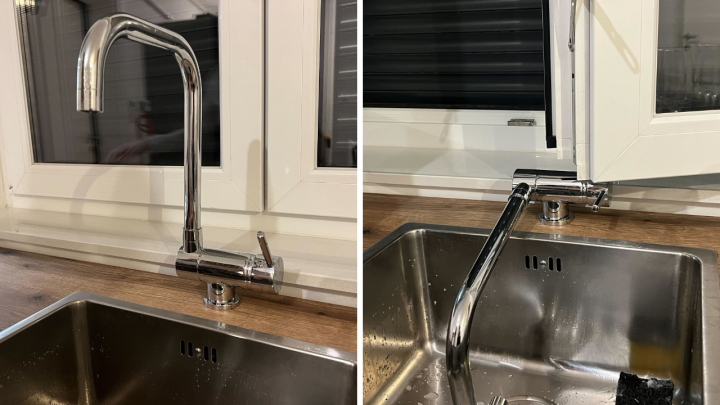 [FOTO] Ovo još niste vidjeli: Slavina koja se rotira za 360 stupnjeva vertikalno