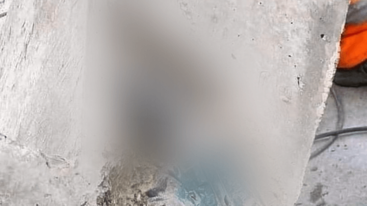 [FOTO] Pronađen 'fosil' u betonu: Legenda kaže da još uvijek radi