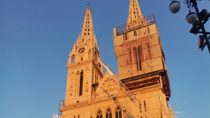 [FOTO] Još uvijek traju radovi na obnovi Zagrebačke katedrale nakon potresa