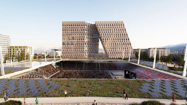 Metropola u susjedstvu dobiva 'futuristički' stadion s neboderima koji će promijeniti vizuru grada