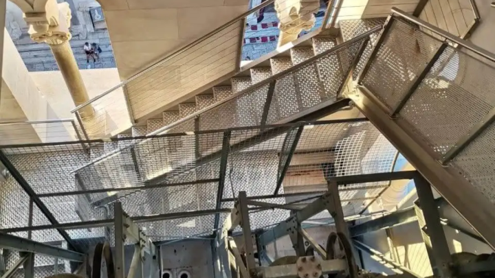 [FOTO] Unutrašnjost zvonika sv. Duje u Splitu