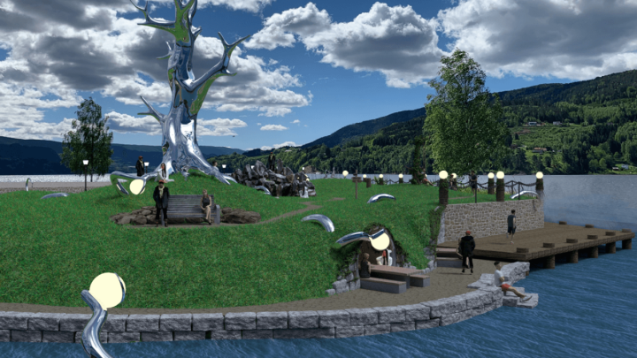 Znate li što predstavlja neobičan norveški spomenik?