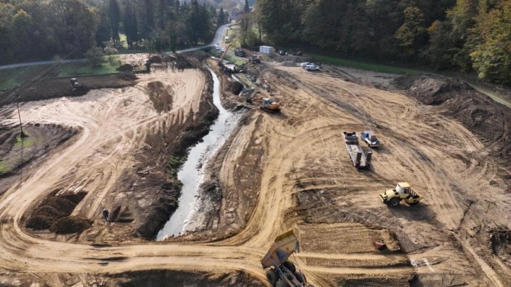 Galerija gradilišta: Ovako se gradi moćna brana od bujica na sjeveru Hrvatske