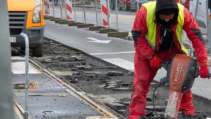 Galerija gradilišta: Ovako se popravljaju milijunski radovi na modernizaciji tramvajske pruge u Osijeku