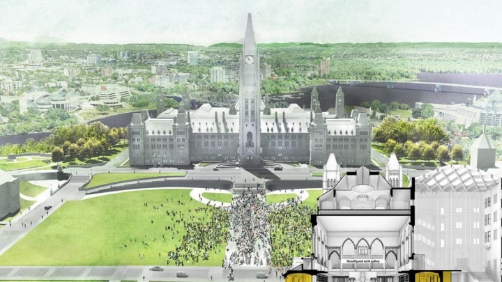 Kanada se ne šali, ispod Parlamenta grade nove etaže dok staro zadnje čuvaju stotine potpornih stupova