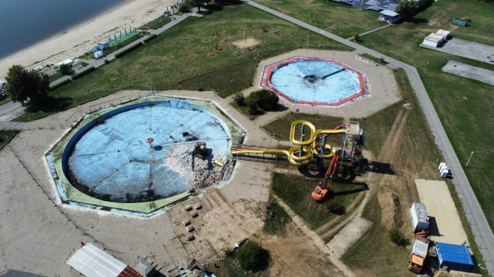 Otvoreno veliko gradilište uz Dravu: Milijunsko kupalište konačno u posljednjoj fazi