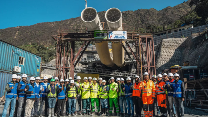 Mega projekt na Himalaji: Njemačka tunelska 'krtica' završila je probijanje tunela od 20 kilometara