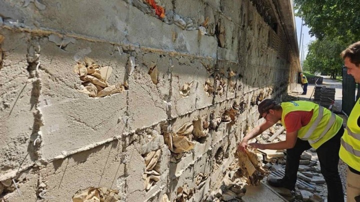 Bljesak iz prošlosti: Bauštelci u starom zidu našili na djeliće bivše države, kakve su to tehnike gradnje bile!