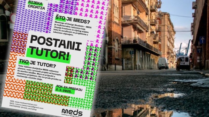MEDS radionica u Rijeci istražit će teksture grada i ponuditi inovativna rješenja