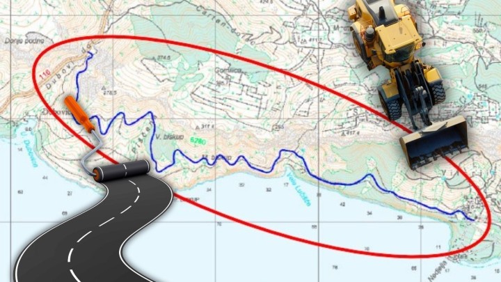 Asfalt umjesto makadama: Za 2,5 milijuna eura, Hvar dobiva 6,4 kilometra nove ceste, povezat će otok