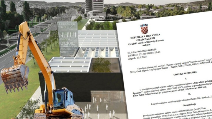 Ispred bazena Špansko uredit će se pristupni trg s drvoredima: I ovaj posao radit će Strabag