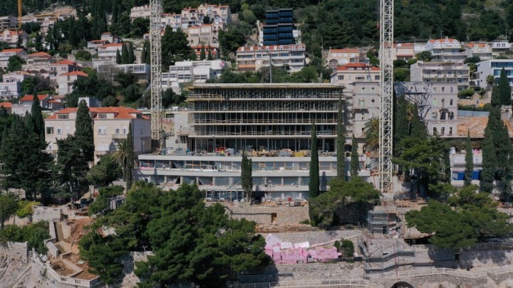 Galerija: Gradilište novog luksuznog kompleksa na dubrovačkoj rivijeri