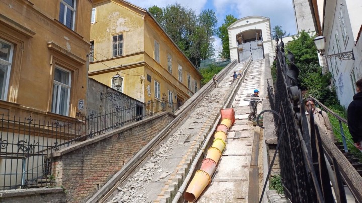 Neobično gradilište u srcu Zagreba: Obnavlja se pruga uspinjače, i to za preko 7 milijuna eura