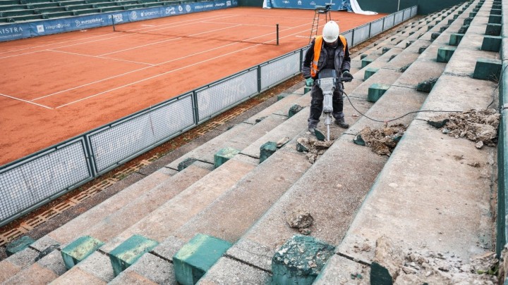 Otvoreno gradilište na Šalati, prva obnova nakon 1987.