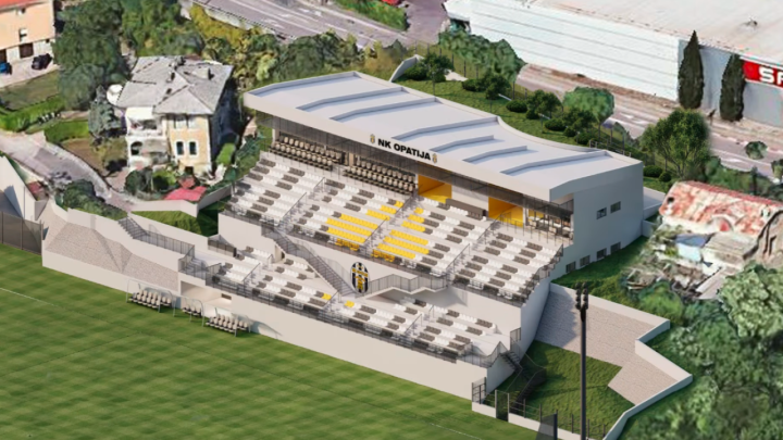 Bageri su krenuli, na Kvarneru se uzdiže kontroverzni stadion 'na dug' oko kojeg su se ozbiljno lomila koplja