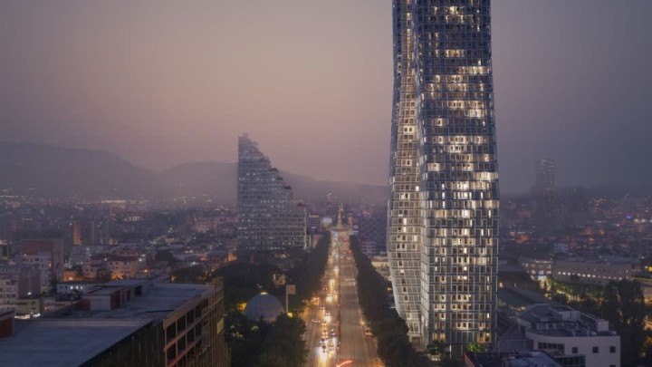 U Tirani se grade neboderi na veliko: Predstavljen projekt Bond Towera koji 'pleše'