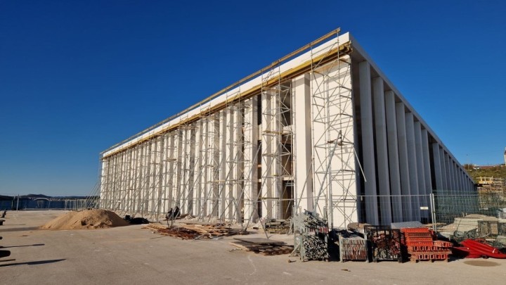 Bauštelska reportaža: Gradilište putničkog terminala prema otocima posebnog dizajna