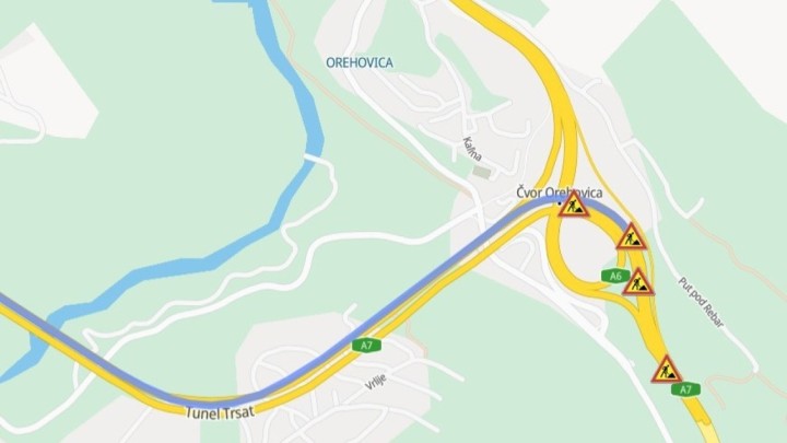 Danas miniranje na čvoru Orehovica, uklanjaju se i nestabilne kamene gromade