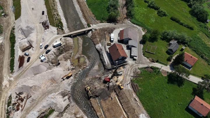 Galerija: Gradilište iz zraka najvažnijeg cestovnog čvorišta kod susjeda