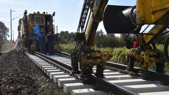 Gradilište: Transformacija željezničke dionice prespore za međunarodni koridor u brzi pružni trak