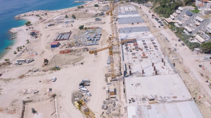 Najveće gradilište u Hrvatskoj: Na platou Žnjan betonira se punom parom, kupanje već idućeg ljeta