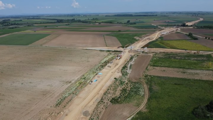 Foto: Ovako izgleda gradilište zadnjih 5 kilometara Koridora V c kroz Hrvatsku