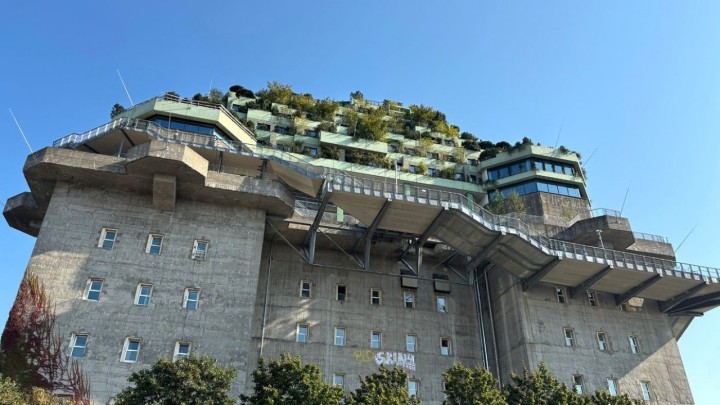 Mračni njemački bunker postao zelen: Pogledajte ovu grdosiju u Hamburgu