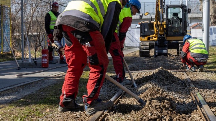 Zbog modernizacije tramvajske pruge Osijek pod 'opsadom' do kraja siječnja