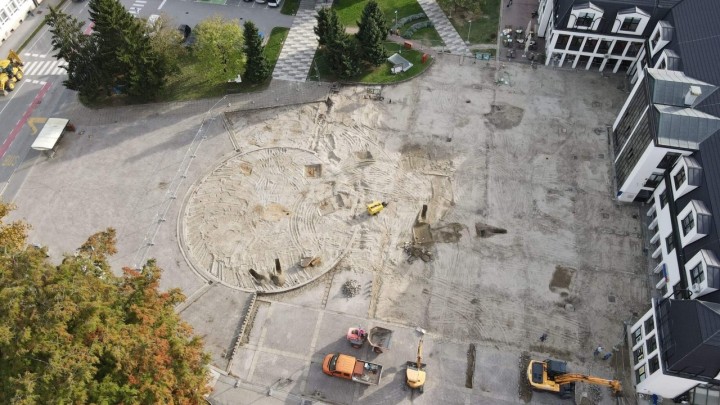 Rekonstrukcija trga sv. Juraja, transformacija betonske gromade u oazu zelenila