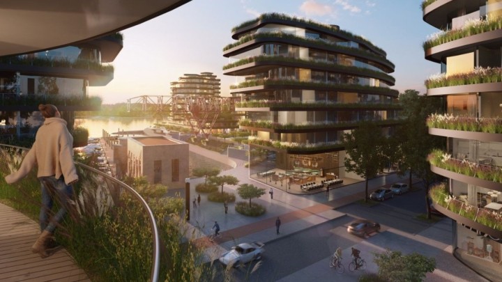 Galerija: Kreće izgradnja luksuznog kompleksa Marina Dorćol na beogradskoj obali Dunava