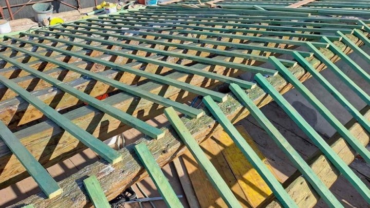 Foto: Rekonstrukcija krova na baroknoj palači Califfi iz 18. stoljeća