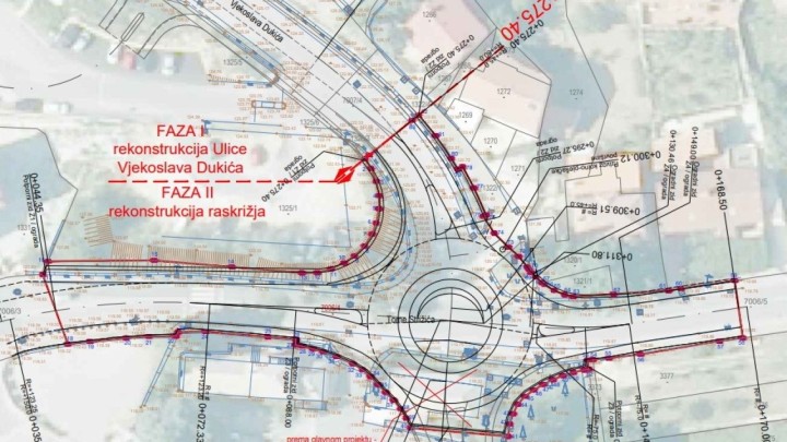 Novi riječki rotor: Rekonstrukcija 'T' raskrižja u kružni tok s četiri izlaza