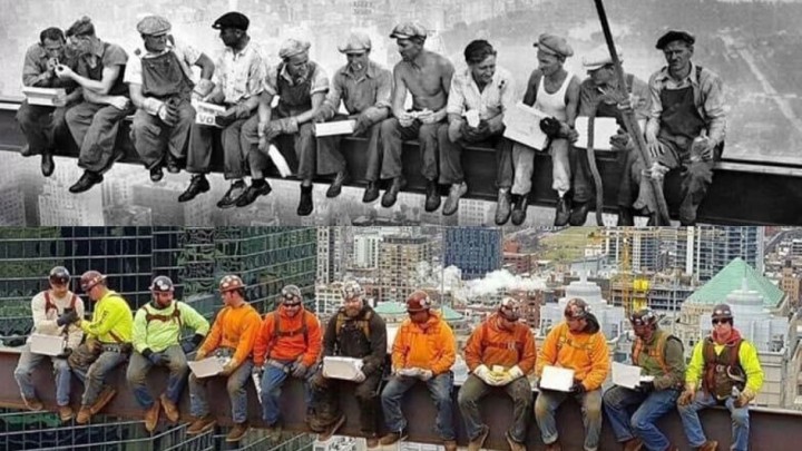 [FOTO] Bauštelci u Chicagu rekreirali legendarnu fotku svojih kolega iz 1932. godine