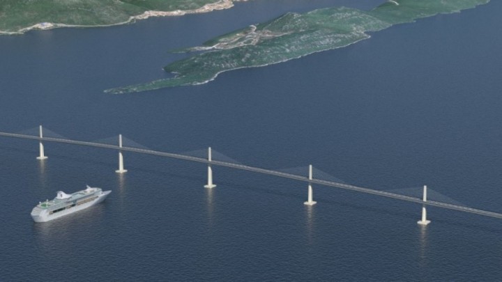 Spektakularno otvaranje Pelješkog mosta, a ceste još uvijek nisu dovršene: Preostala još jedna faza