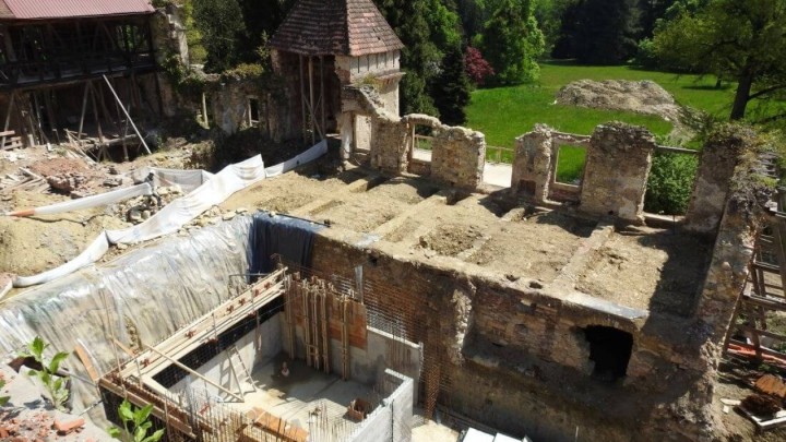 Radovi na dvorcu Opeka su u punom jeku: Investicija vrijedna 43 milijuna kuna