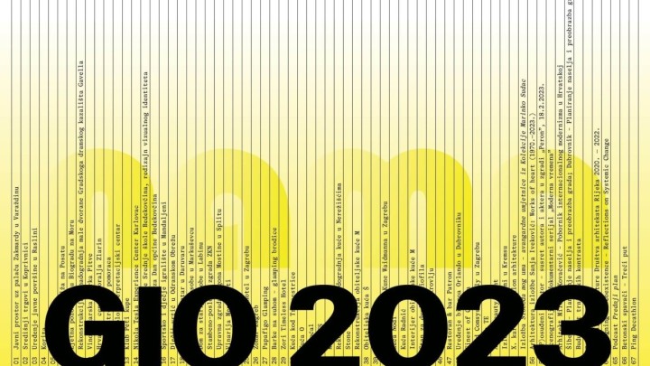 GIO 2023: Izložba i priznanja za najbolja hrvatska arhitektonska ostvarenja