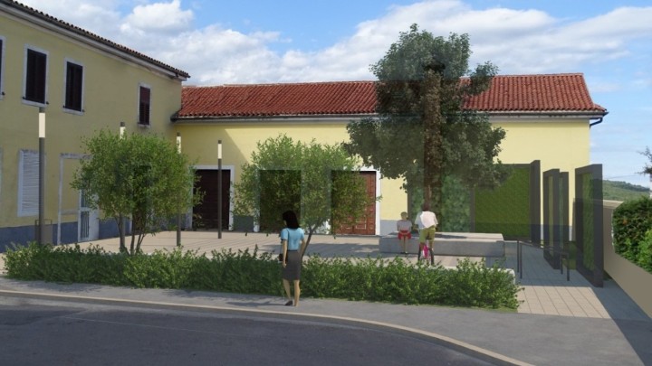 Dobivena građevinska dozvola te slijedi uređenje Trga Matka Laginje u Rovinjskom Selu: Ideja je da ovaj prostor postane središnje mjesto naselja