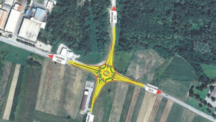 U Varaždinu krenula izgradnja rotora Motičnjak: Vrijednost radova prelazi osam milijuna kuna